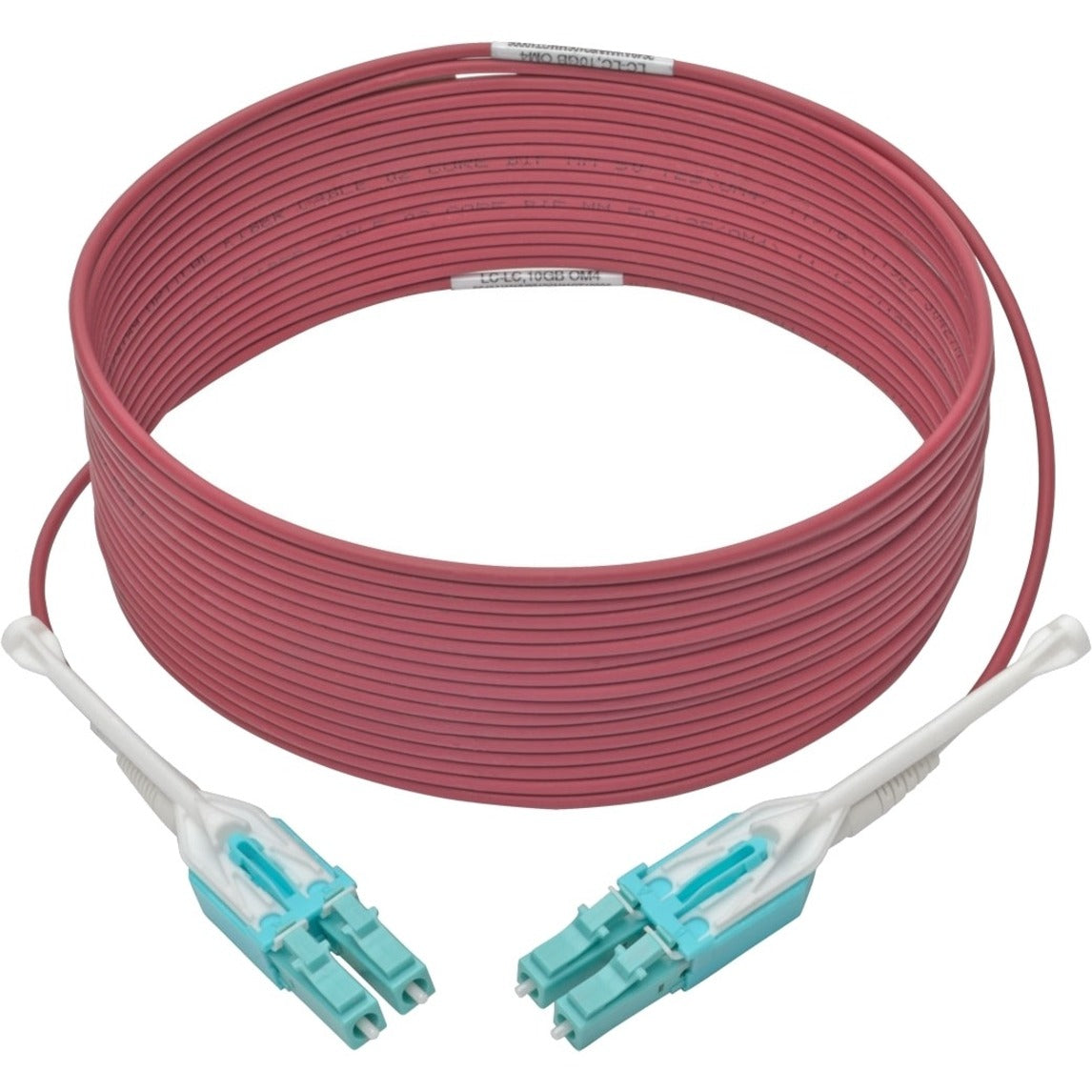 Tripp Lite Cable de red de fibra óptica N821-07M-MG-T 7 metros modo multi 100 Gbit/s magenta
