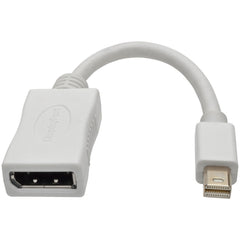 สายเคเบิลวิดีโอ DisplayPort/Mini DisplayPort Tripp Lite P139-06N-DP-V2B 6 นิ้ว HDCP 2.2 แค่เสียบใช้งานได้