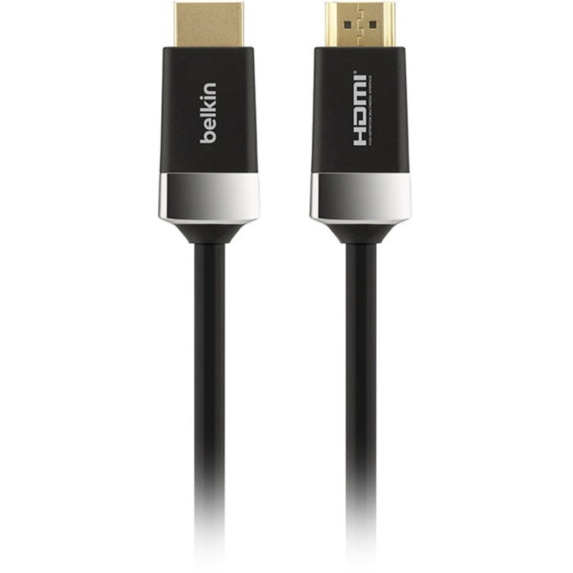 Belkin AV10050BT1M High Speed HDMI Audio/Video Cable, 3.28 ft, Gold-Plated Connectors, 15 Gbit/s Data Transfer Rate