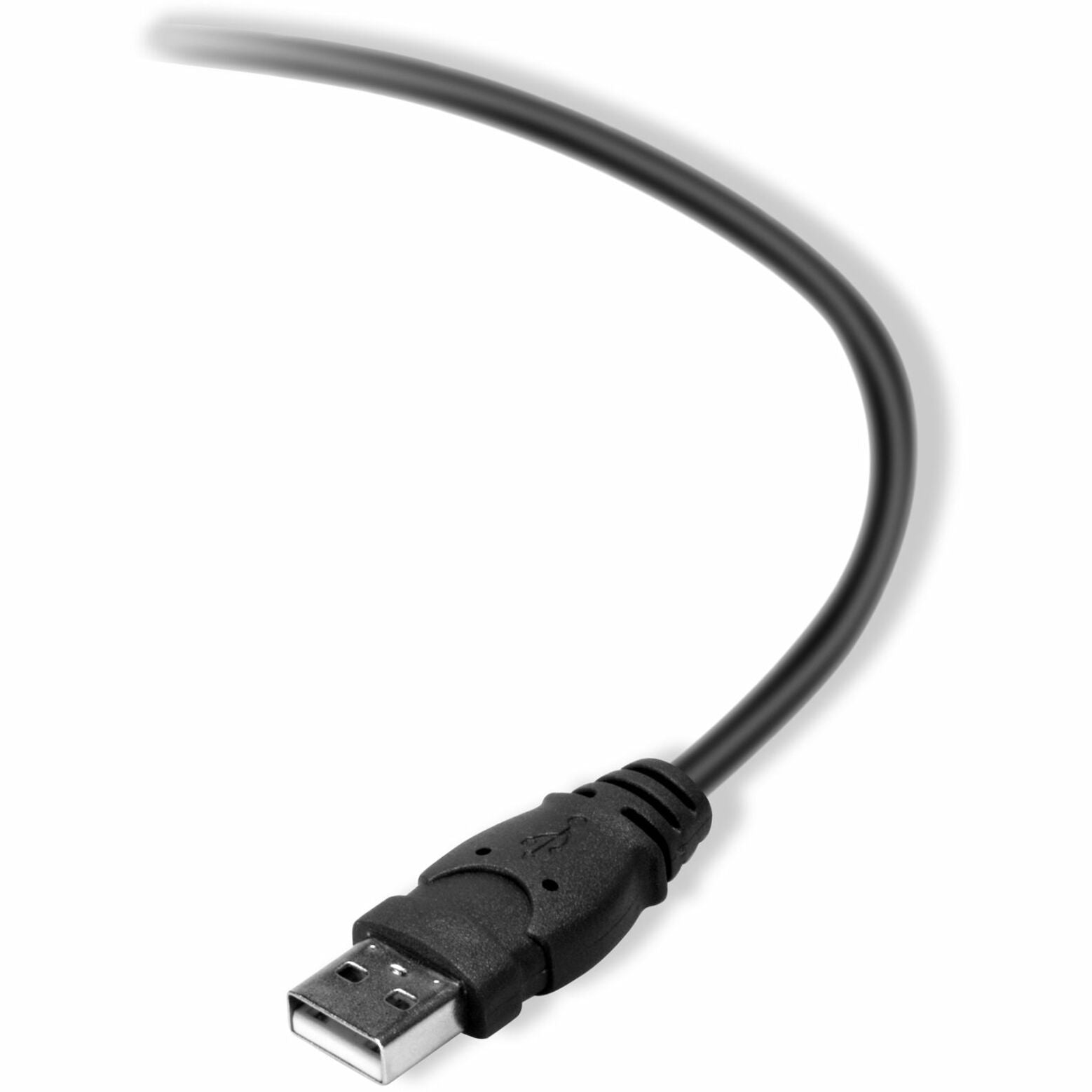 Cable Belkin F3U154bt0.9M 2.0 USB-A a USB-B 2.95 pies moldeado alivio de tensión resistente a la corrosión