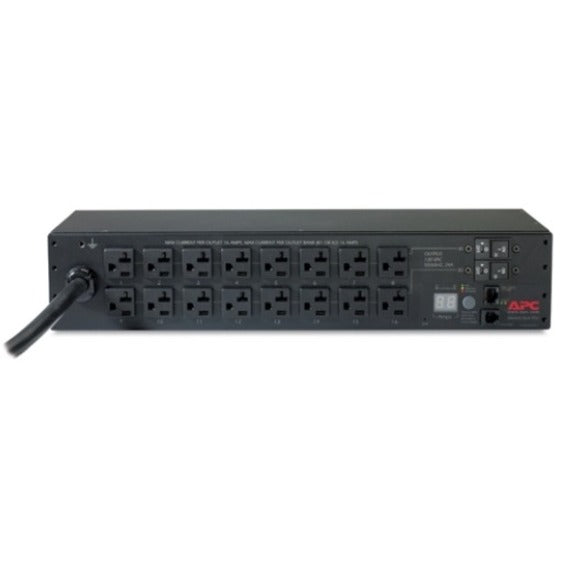 Perspective view of APC AP7802B PDU showing outlet arrangement-alternate-image8