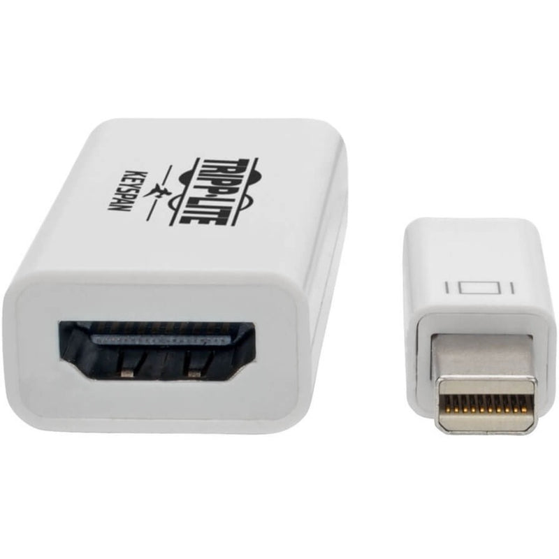 Detailed view of Mini DisplayPort and HDMI connector ports