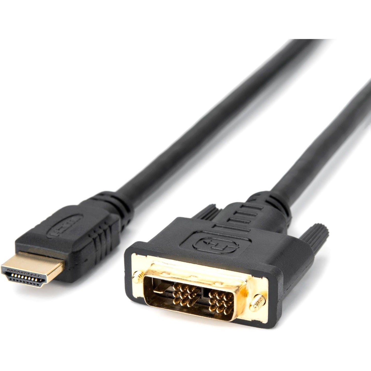 Rocstor Y10C125-B1 Premium HDMI to DVI-D Câble 10ft - Connexion vidéo de haute qualité