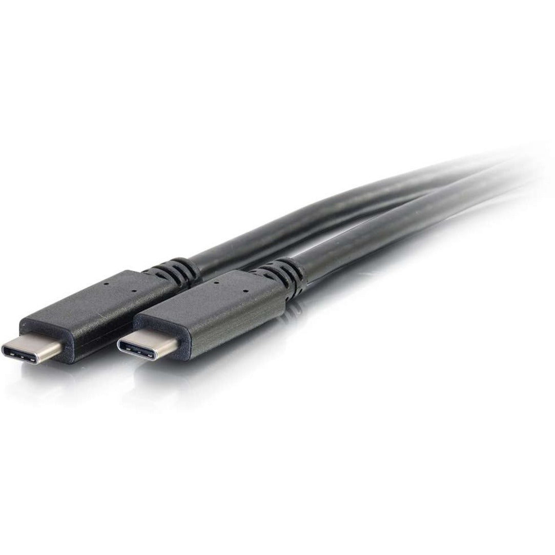 C2G 28848 3ft USB C 3.1 Gen 2 Cable - USB Type-C - 10Gbps - 100W - M/M Sturdy DisplayPort Alternate (ALT) Mode  C2G 28848 3ft USB C 3.1 Gen 2 数据线 - USB Type-C - 10Gbps - 100W - M/M 坚固 DisplayPort 备用 (ALT) 模式