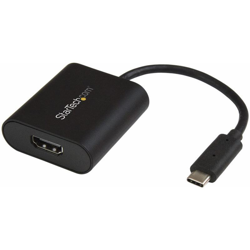 StarTech.com USB-C to HDMI adapter showing HDMI output port and USB-C cable connection