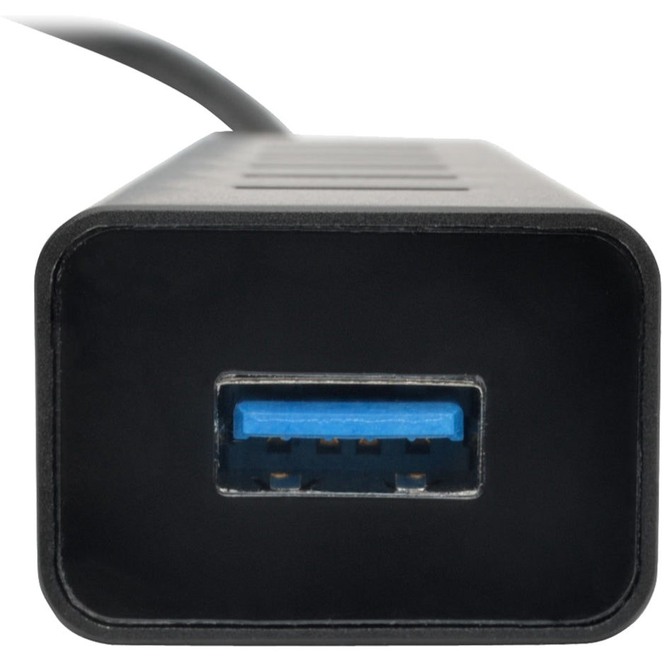 تريب لايت U360-007-AL 7-منفذ قابل للحمل USB 3.0 سوبر سبيد ميني هاب، ألومنيوم - قم بتوسيع توصيل USB الخاص بك بسهولة