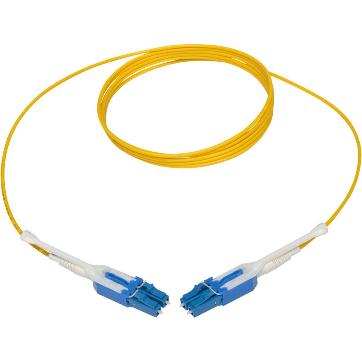 Tripp Lite N370-02M-T Duplex Monomode 9/125 Câble de Raccordement en Fibre Optique 2m 10 Gbit/s Jaune