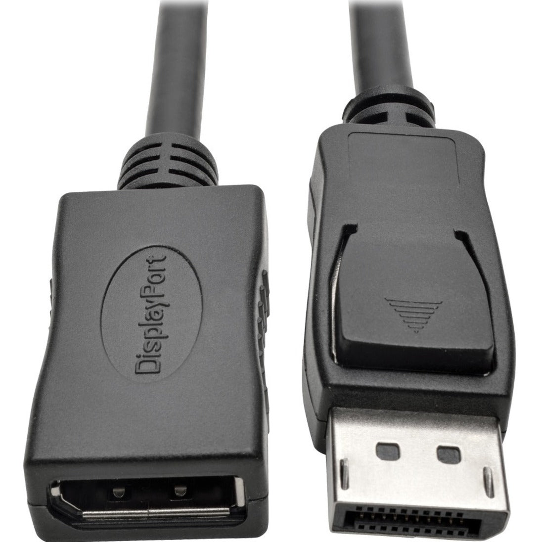 Tripp Lite P579-003 DisplayPort Verlengkabel met Vergrendeling (M/V) 3 ft Gegoten Flexibel Corrosiebestendig EMI/RF Bescherming Geluidsbescherming Spanningsontlasting Vergrendelingsvergrendeling