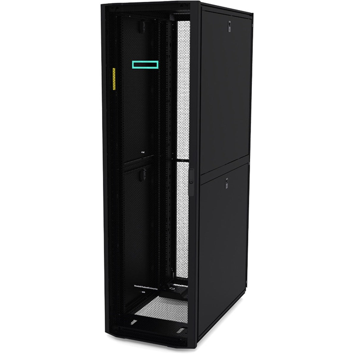 HPE P9K04A 22U 600mmx1075mm G2 Kitted Advanced Shock Rack với Bảng bên và Kết nối