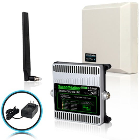 Smoothtalker Stealth Z672dB 4G LTE High Power 6 Band Cellular Signal Booster Kit [Discontinued]