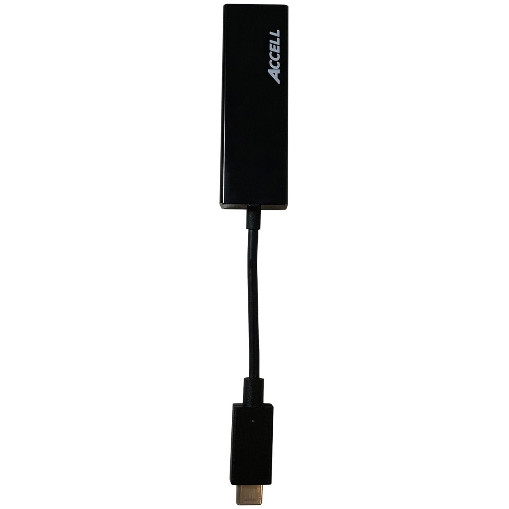 Accell U187B-001B USB-C to Gigabit Ethernet Adapter 2 Year Warranty USB 3.0 Twisted Pair 10/100/1000Base-T  製品名：Accell U187B-001B USB-C ギガビットイーサネットアダプタ、2年保証、USB 3.0、ツイステッドペア、10/100/1000Base-T