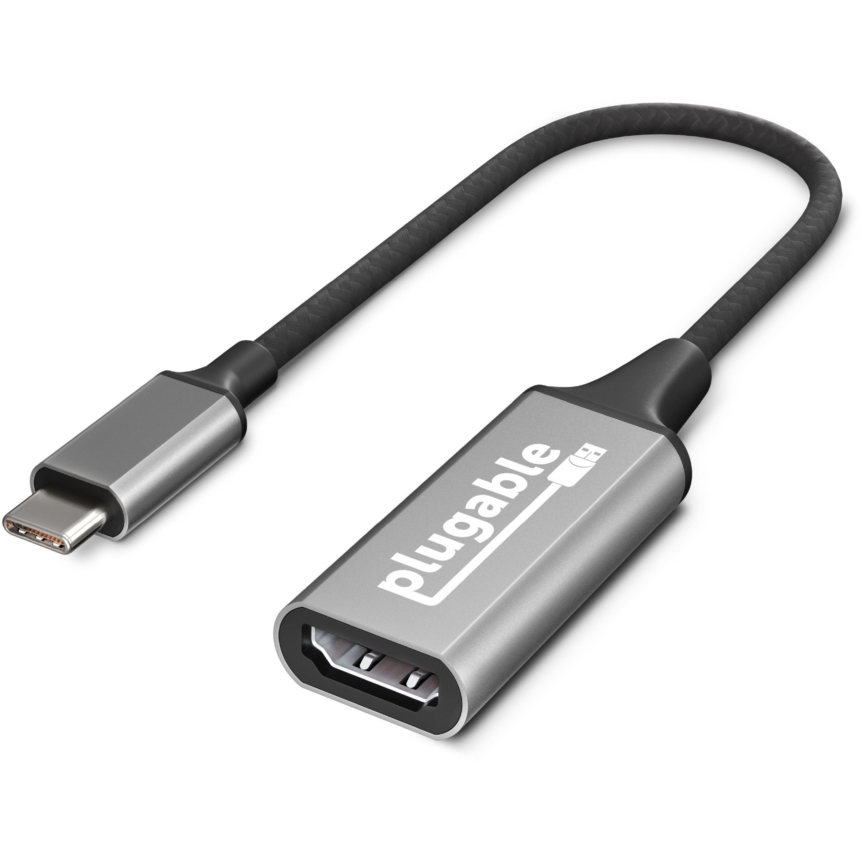 Plugable USBC-HDMI USB 3.1 Type-C to HDMI 2.0 Adapter Plug and Play 3840 x 2160 Maximum Resolution Supported