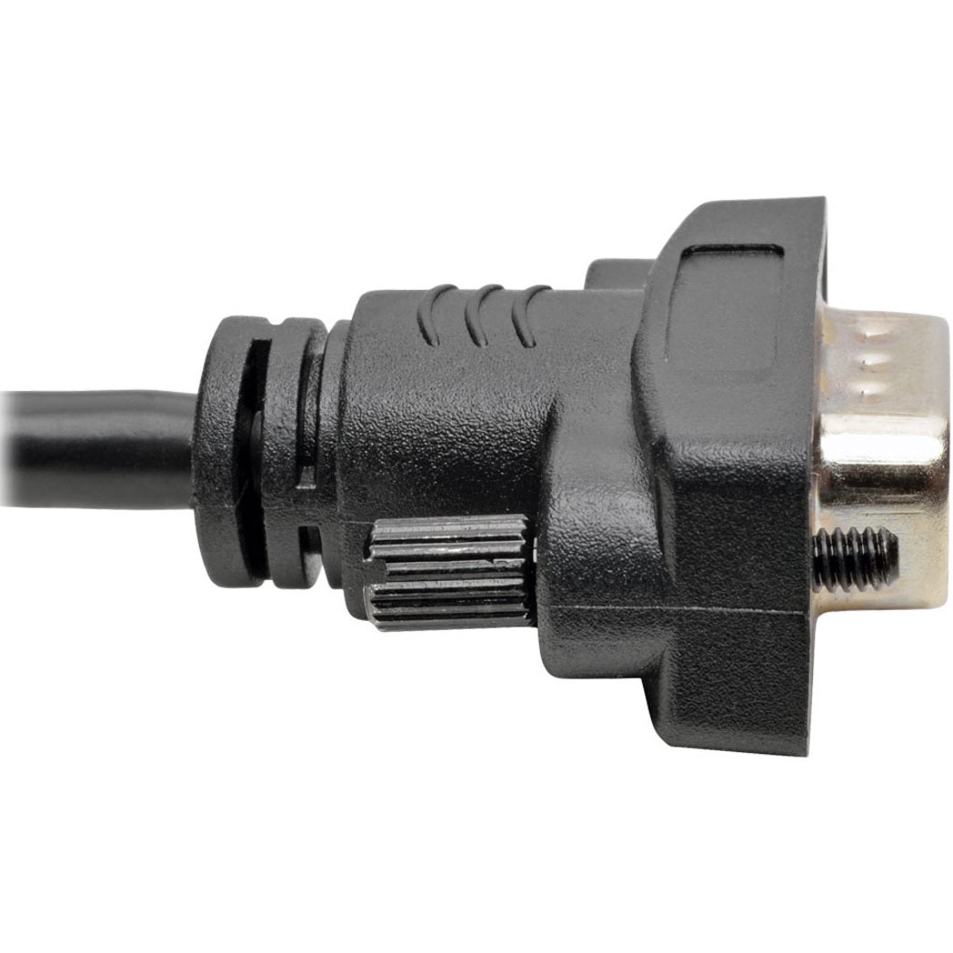 Detailed view of VGA connector highlighting industrial-grade construction features-alternate-image6