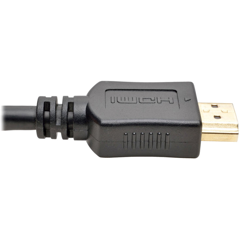 Close-up of HDMI connector showing build quality and strain relief