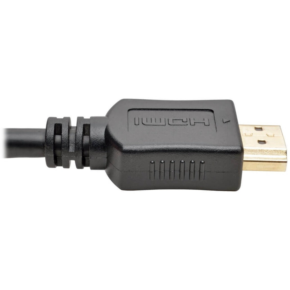 Detailed view of HDMI connector on Tripp Lite converter cable-alternate-image3