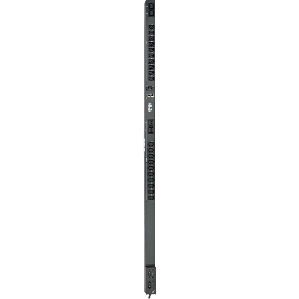 品牌名称：Tripp Lite Tripp Lite PDUMVR30HVNETLX 24-Outlet PDU，230V AC，5800W功率评级