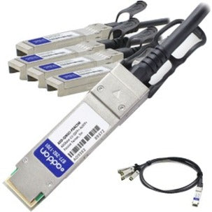 AddOn ADD-QINSCI-PDAC5M QSFP+/SFP+ Network Cable, 40Gbit/s, 16.40 ft, Passive Twinax, 5m