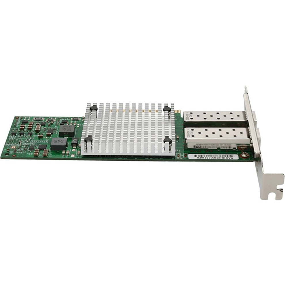 ブランド名: AddOn  ADD-PCIE3-2SFP+ 10Gbs デュアルオープン SFP+ ポート PCIe 3.0 x8 ネットワークインターフェースカード w/PXE ブート、ハイスピードデータ転送および簡単なインストール