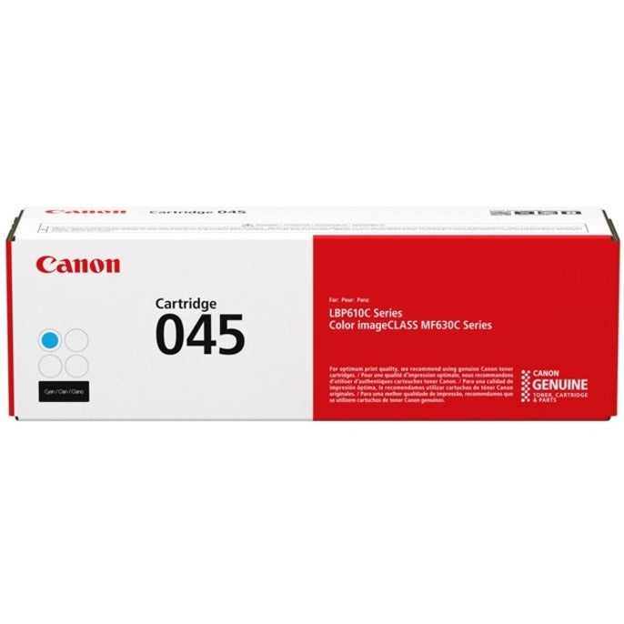 Canon 1241C001 045 Toner Cartridge, Cyan - 1300 Pages