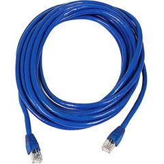 모노프라이스 8602 Cat6A 24AWG STP 이더넷 네트워크 패치 케이블 20ft 파랑 스내글리스 부팅