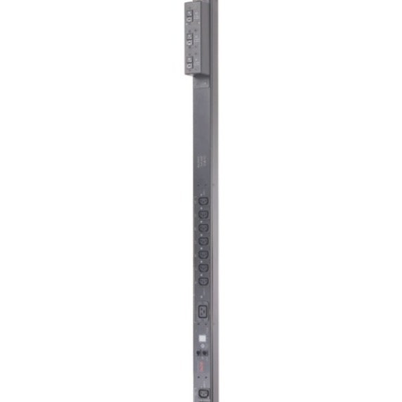 APC AP7998B ตู้ PDU สวิตช์ Zero U 12.5kW 208V (21)C13 & (3)C19; สายยาว 10'