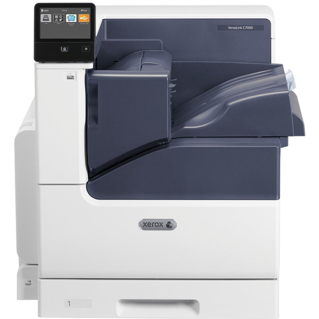 Xerox C7000/DN VersaLink Color Printer, 35 ppm, Automatic Duplex Printing, 2 GB Memory, 1 Year Warranty