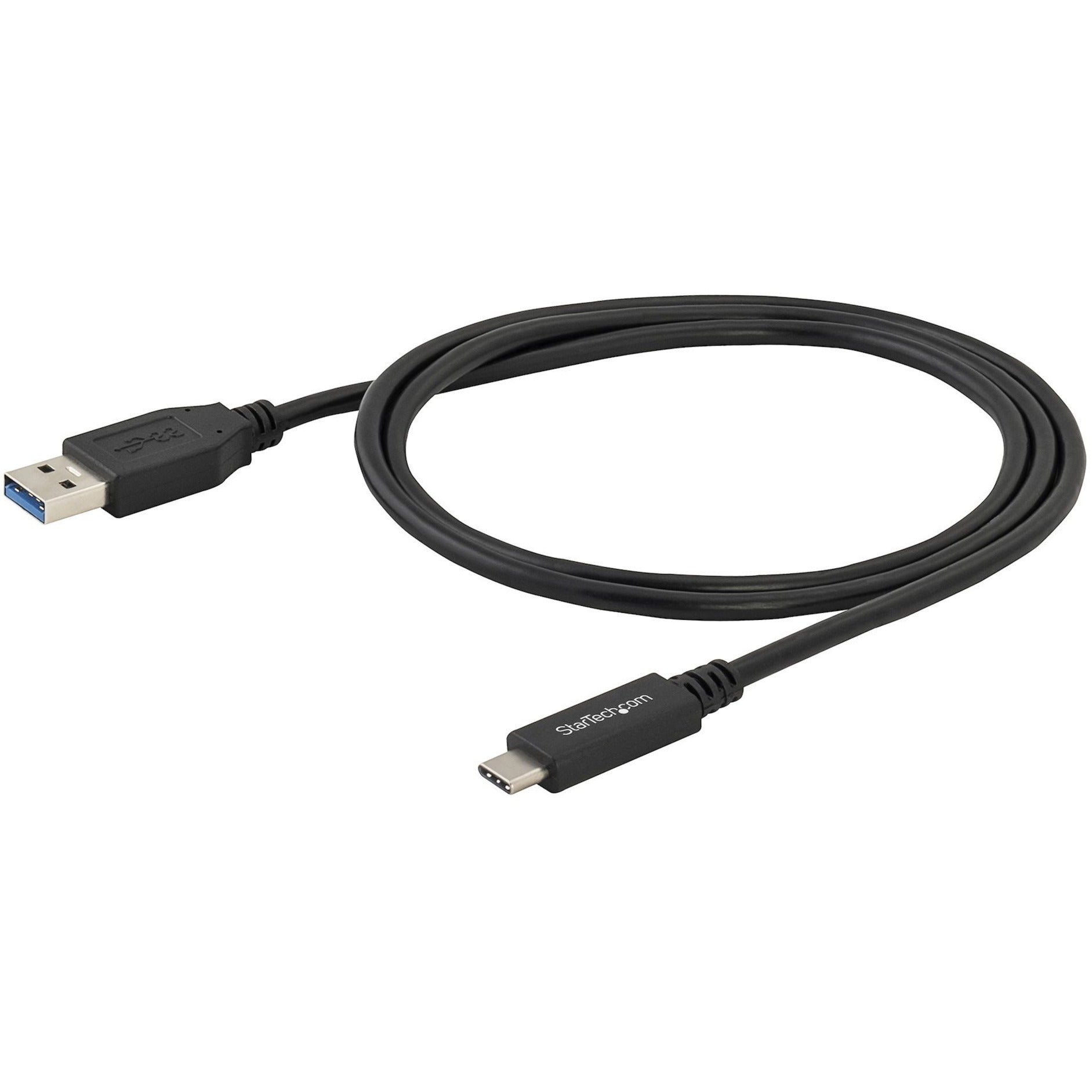 StarTech.com كبل USB315AC1M USB to USB-C - ذكر إلى ذكر - 1 م / 3 قدم - USB 3.0 ، 5 جيجابت في الثانية ، الشحن