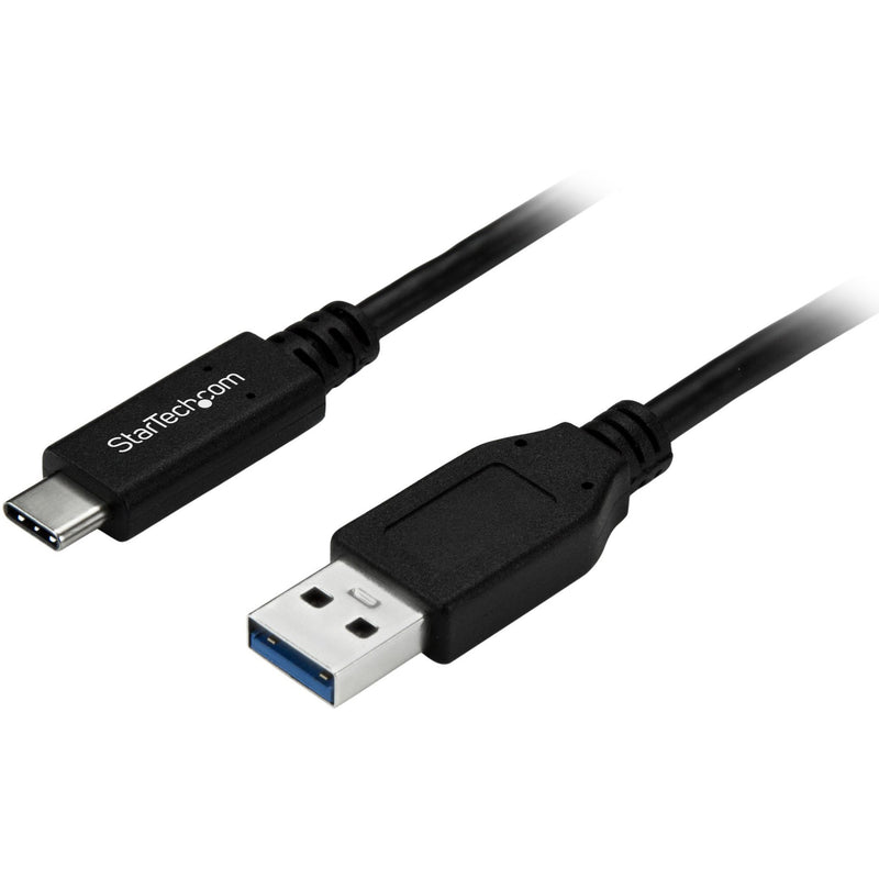 StarTech.com USB 3.0 to USB-C cable showing both connector ends with USB-A and USB-C terminals