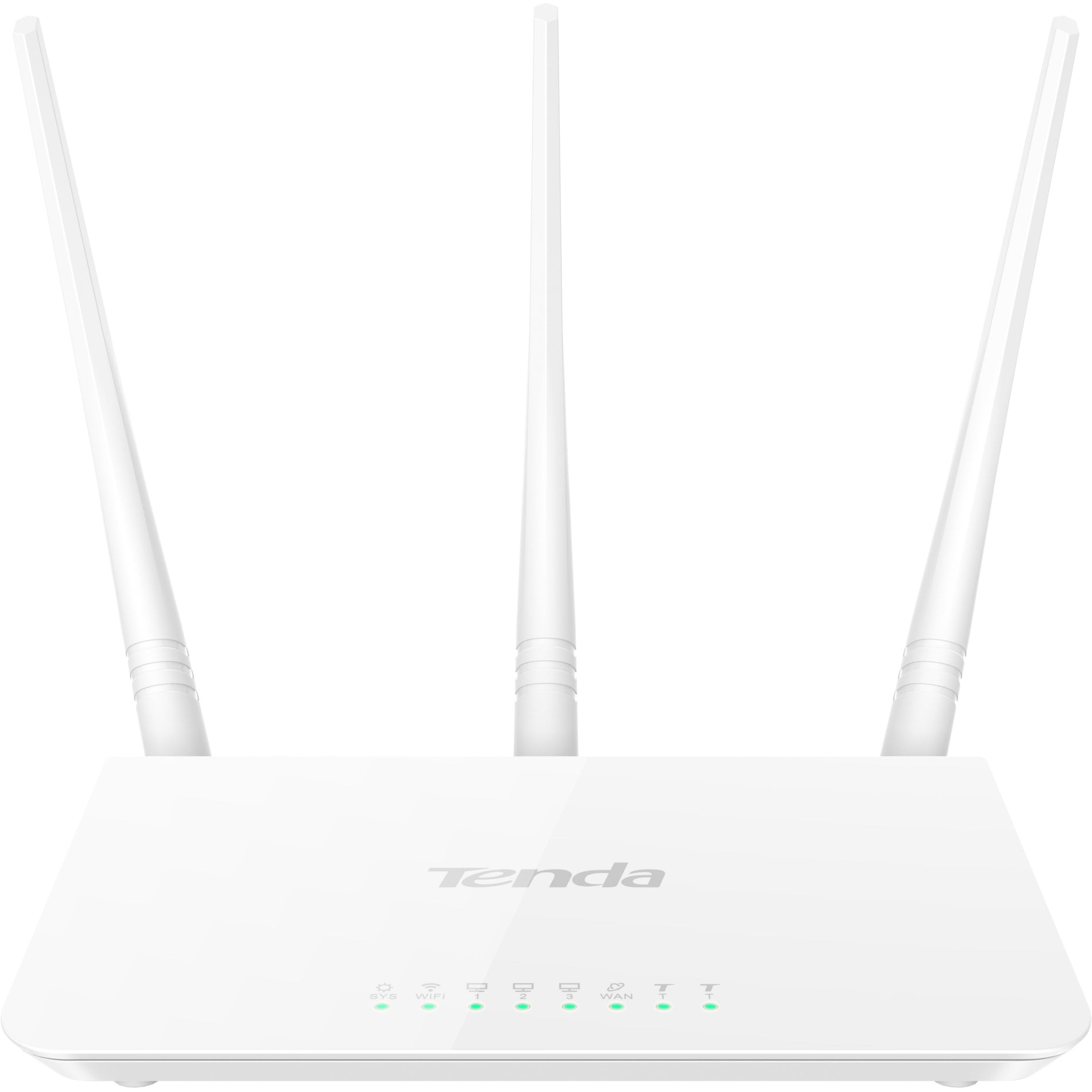 Tenda F3 N300 300Mbps Wireless Router, Fast Ethernet, 3 Year Warranty, RoHS Certified