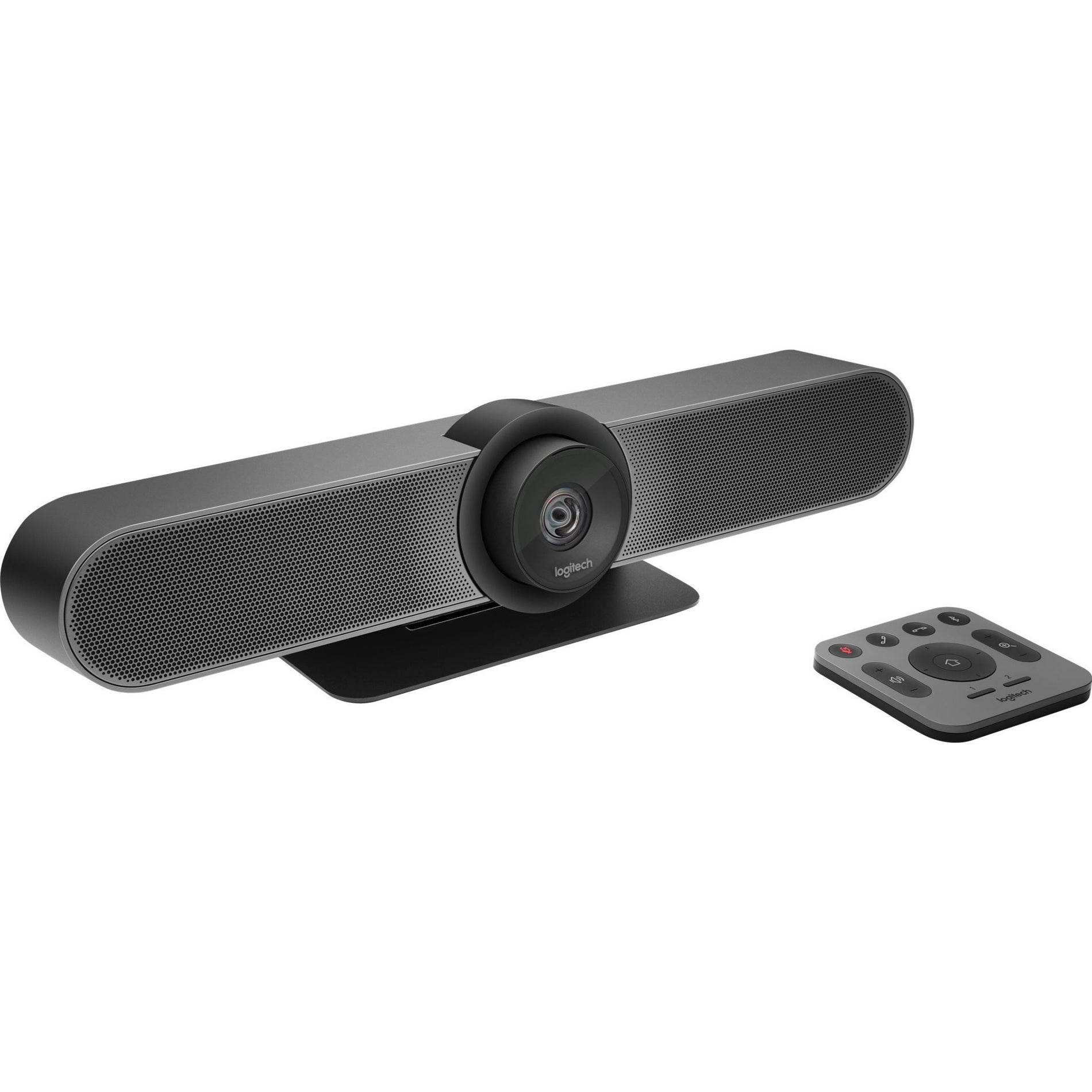 Logitech 960-001201 MeetUp Konferenzkamera mit 120-Grad-FOV und 4K-Optik Videokonferenzkamera