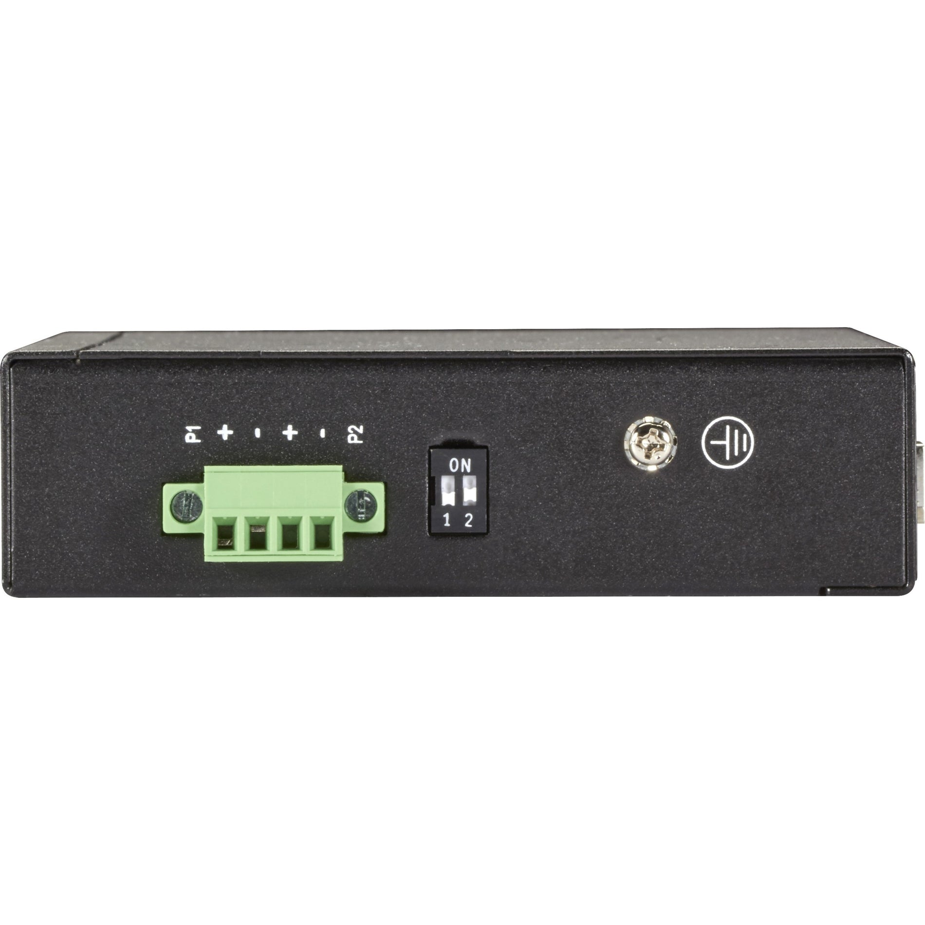 Black Box LIE401A 5-Port Industrial Gigabit Ethernet Switch PoE+ Extreme Temperature, TAA Compliant, 1 Year Warranty, Taiwan Origin