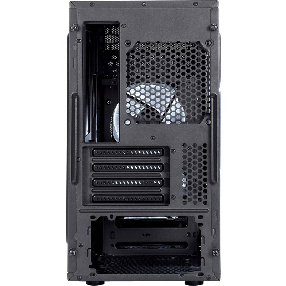 Fractal Design FD-CA-FOCUS-BK-W Boîtier d'ordinateur Focus G avec fenêtre latérale Moyenne tour Noir 5 baies d'extension 2 ports USB