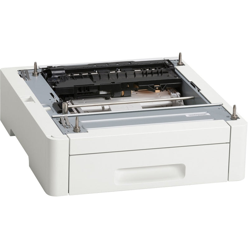 Xerox 097S04949 550-sheet paper feeder tray in white with internal mechanism visible