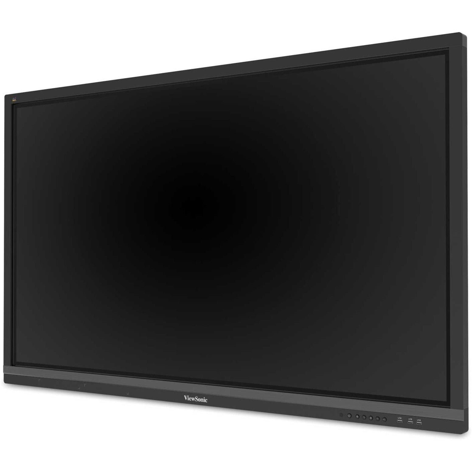 ViewSonic IFP6550 65" 4K Ultra HD Interactive Flat Panel, 20-point Multi-touch Screen, 350 nits, HDMI, VGA, RS232, RJ45, USB