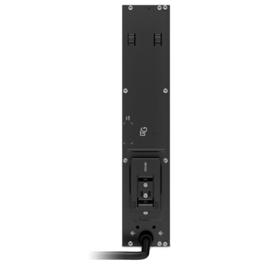 Rear panel view of Schneider Electric Smart-UPS SRT 48V battery pack showing connectivity ports and access points