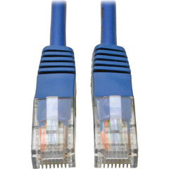 Tripp Lite N002-075-BL Cat5e 350 MHz Molded UTP Patch Cable Blue 75 ft. トリップライト N002-075-BL Cat5e 350 MHz成形済UTPパッチケーブル、青、75フィート