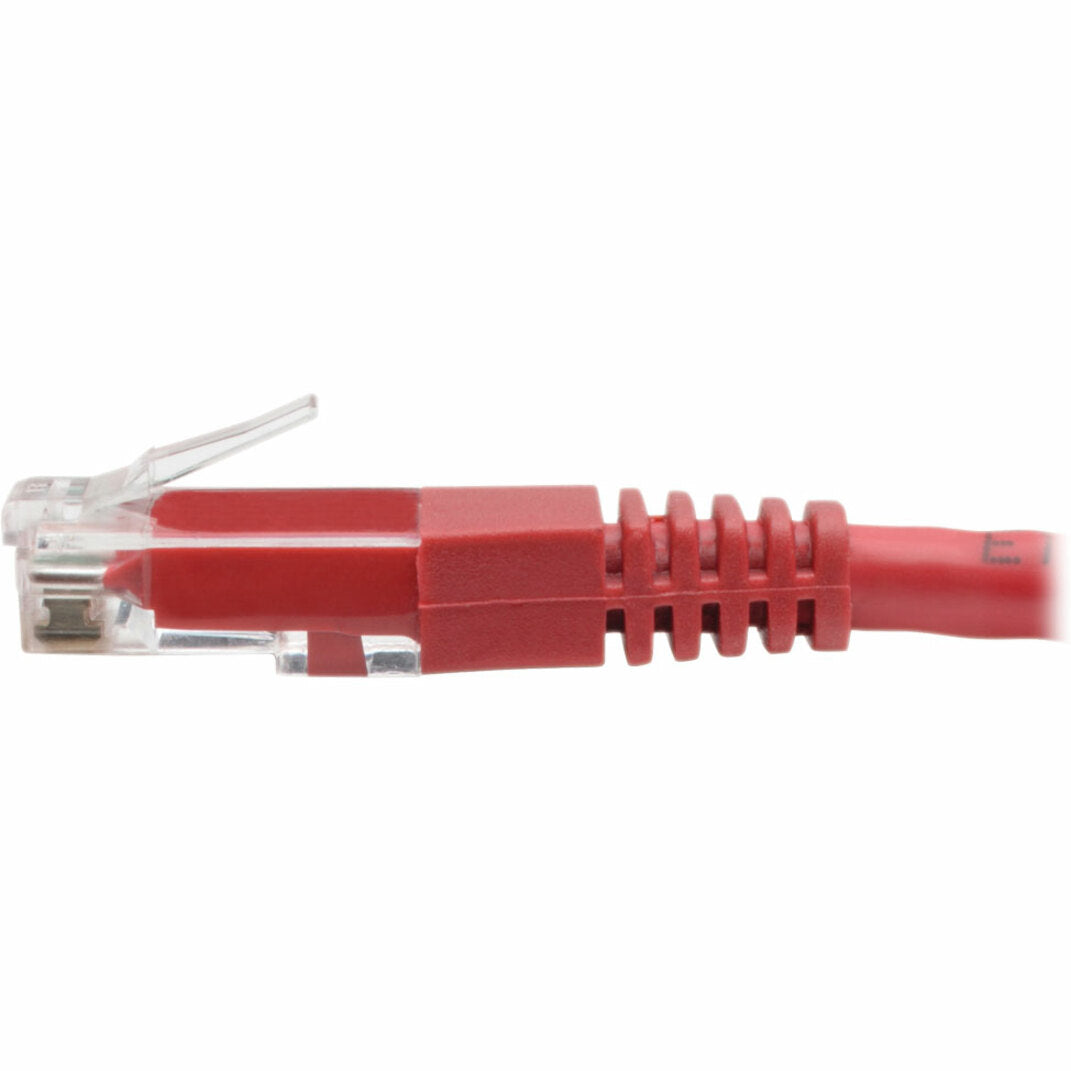 Tripp Lite N200-015-RD Premium RJ-45 Patch Network Cable, 15 ft, 1 Gbit/s Data Transfer Rate, Red