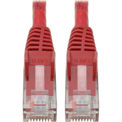 Tripp Lite N201-004-RD Cat.6 UTP Patch Network Cable 4 ft Gigabit Snagless Red Tripp Lite N201-004-RD Cavo di rete patch UTP Cat.6 4 ft Gigabit Snagless Rosso