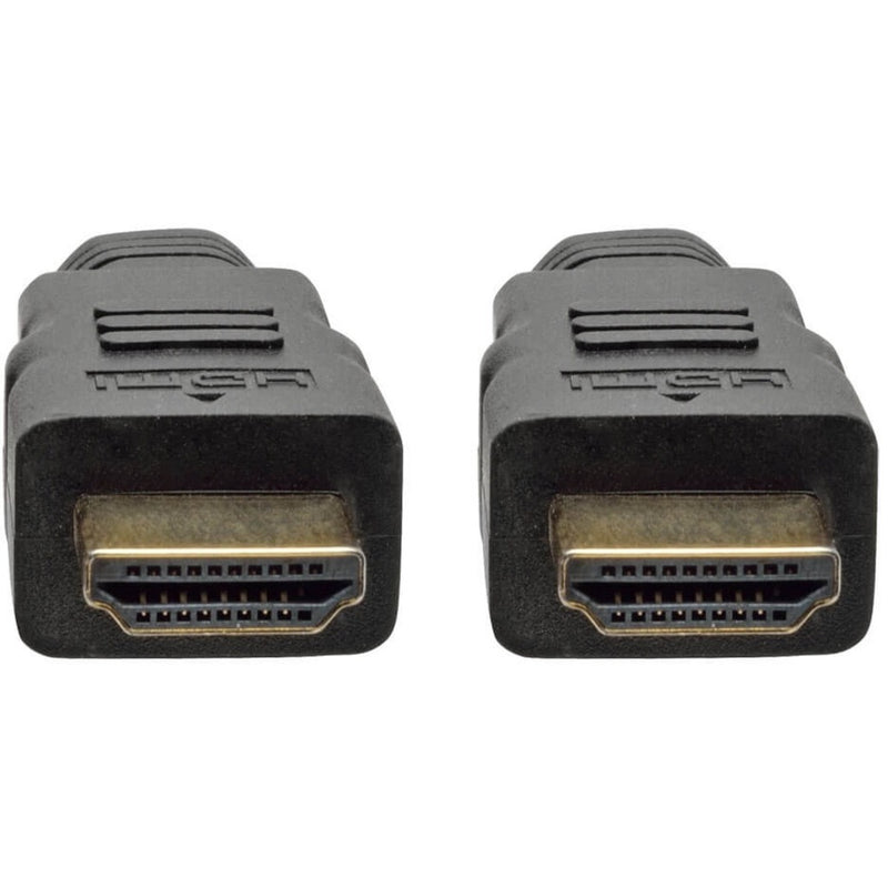 Detailed view of HDMI connector ports showing gold contacts and reinforced housing