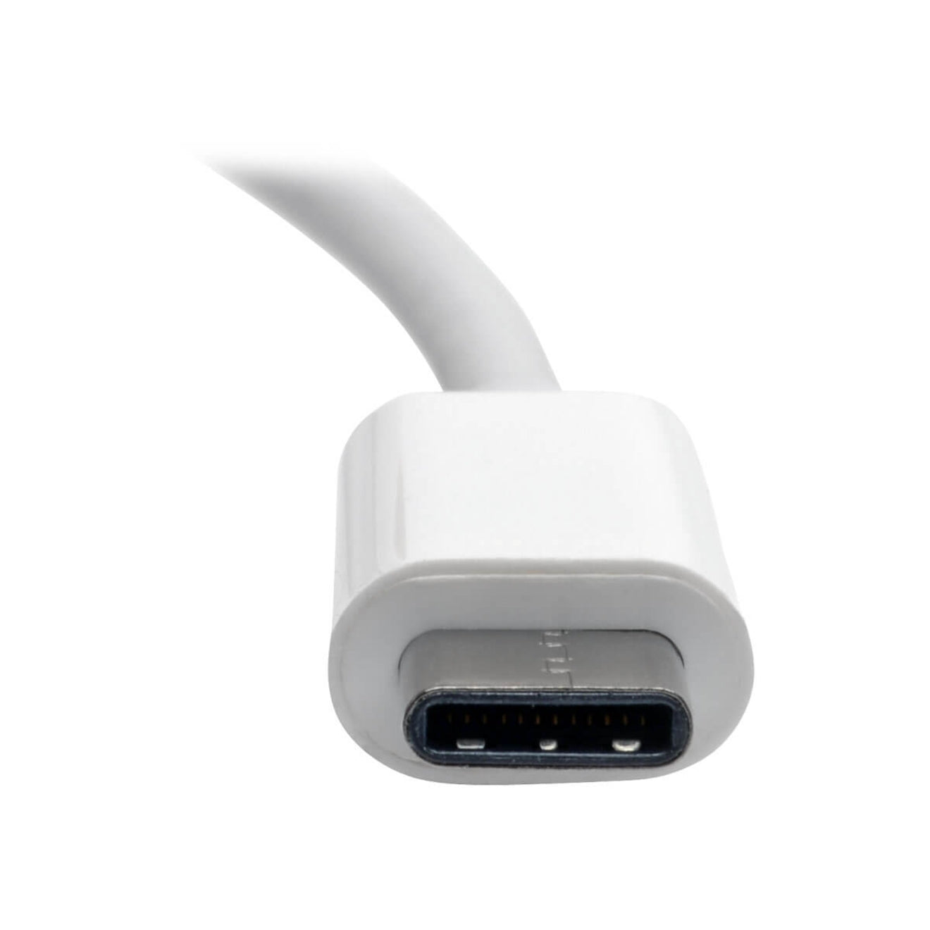 Tripp Lite U444-06N-HDV4K USB-C naar HDMI/DVI/VGA alles-in-één converter adapter 6 inch 4K-resolutie ondersteund.