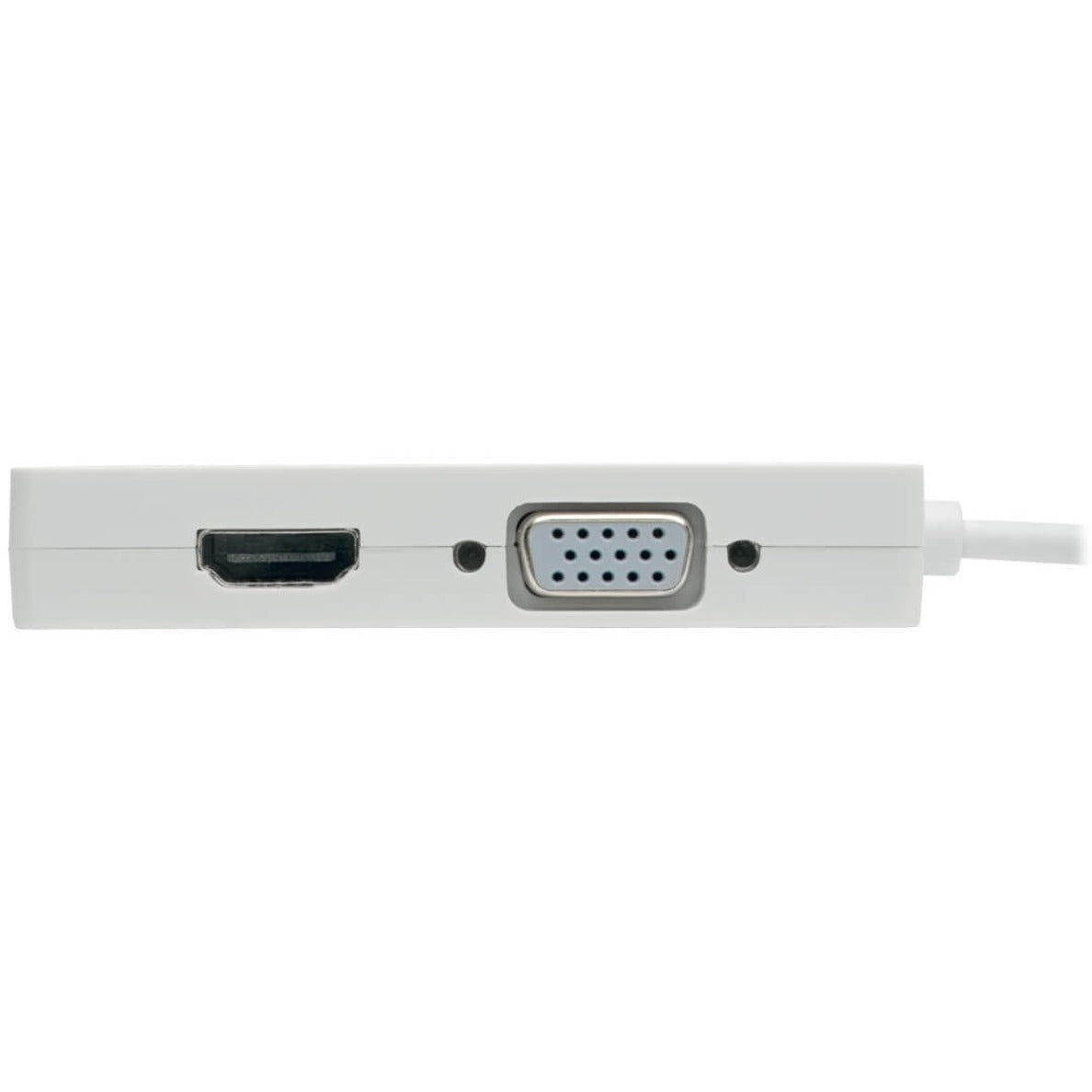 Tripp Lite U444-06N-HDV4K Adaptateur Convertisseur USB-C vers HDMI/DVI/VGA Tout-en-Un 6 po Résolution 4K Supportée