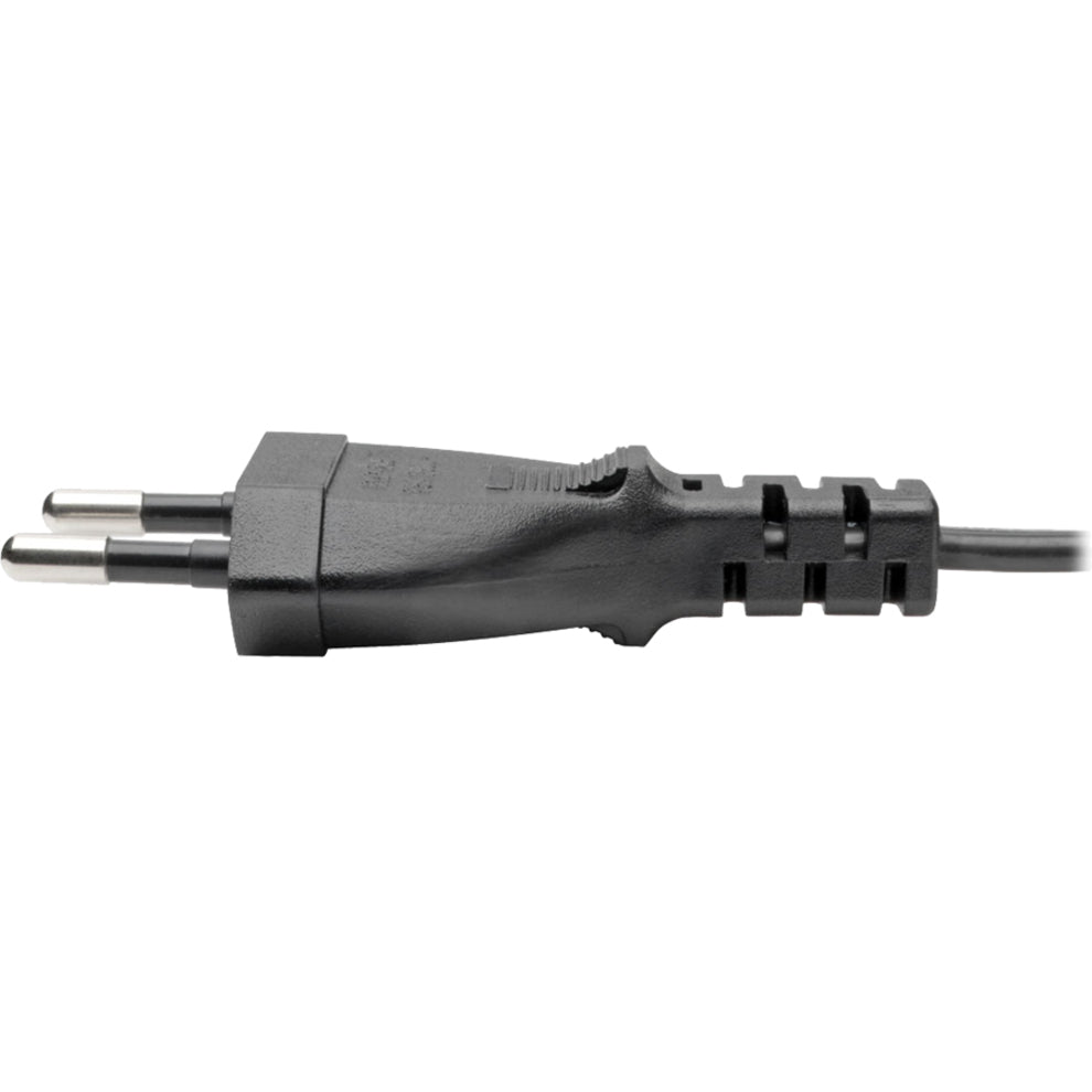 Side profile of Europlug connector showing ergonomic design and strain relief-alternate-image3