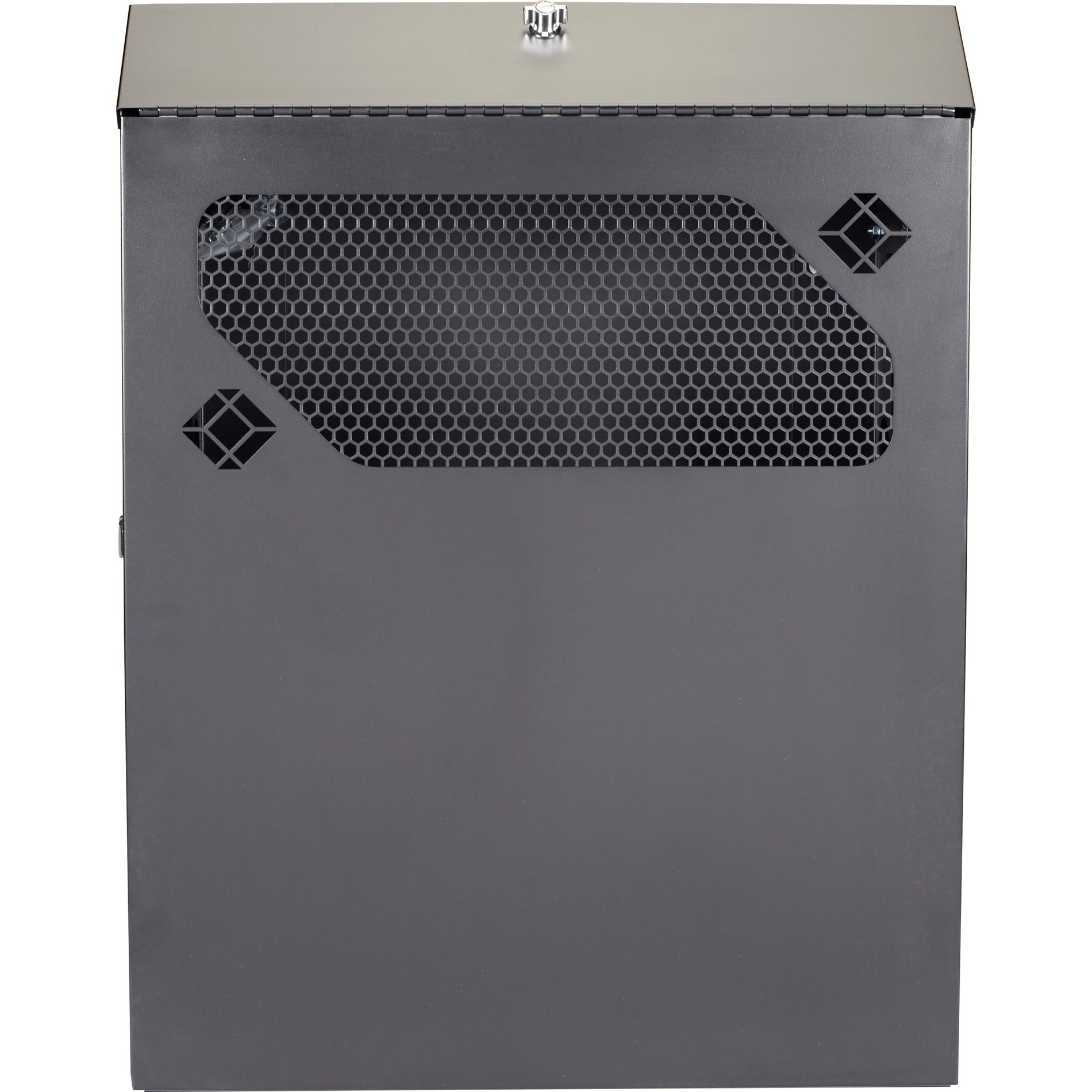 Black Box RMT352A-R3 Low-Profile Vertical Wallmount Cabinet - 4U, 24"D Equipment, TAA Compliant, Taiwan Origin