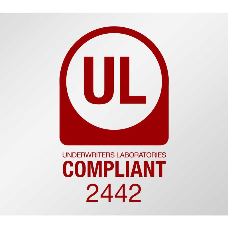 UL 2442 compliance certification logo for ViewSonic wall mount