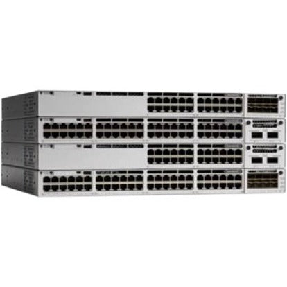 思科 C9300-48P-A 华为 9300 48 端口 PoE+ 以太网交换机，网络优势 品牌名称：思科（Cisco）