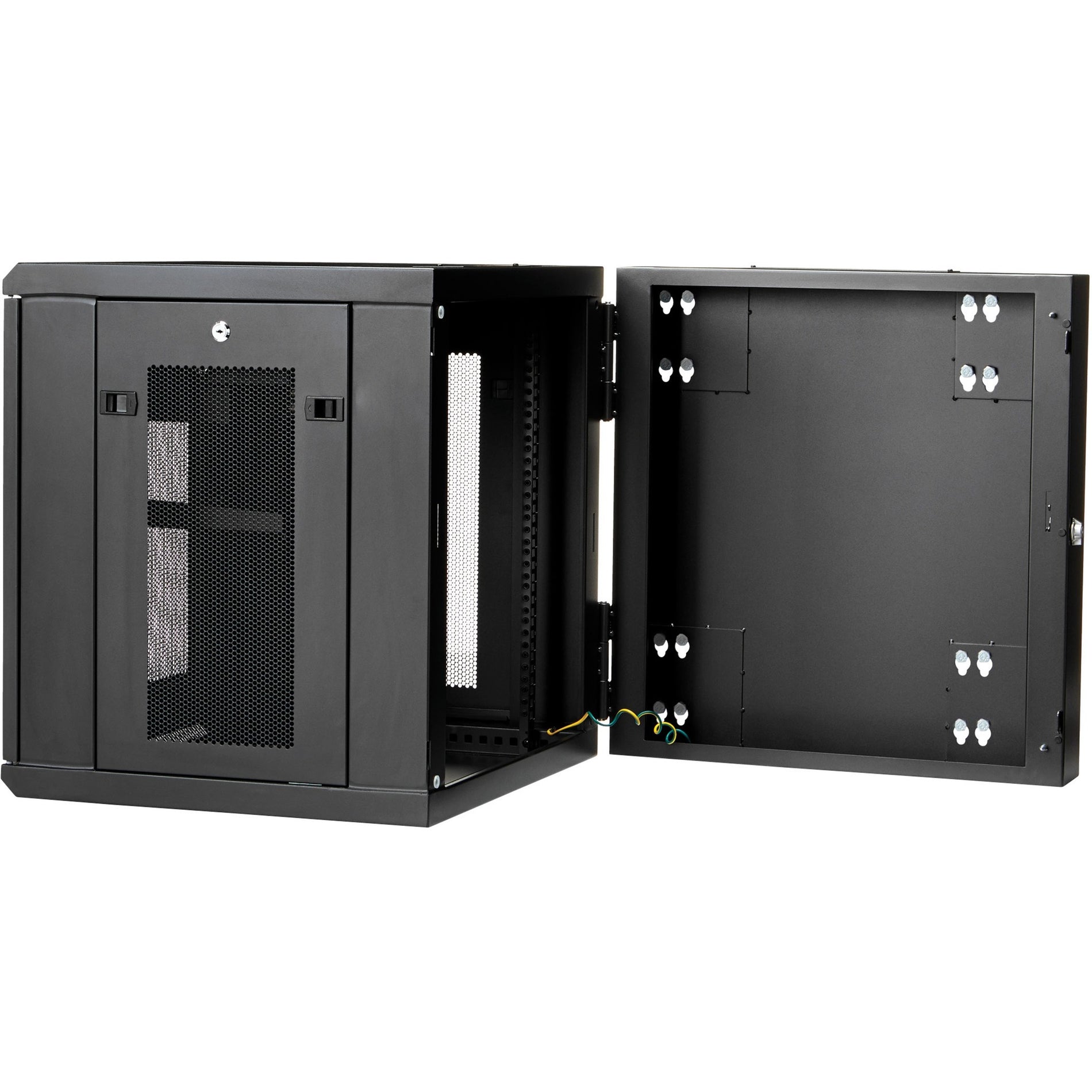 Detailed view of cabinet security features and access panels-alternate-image5