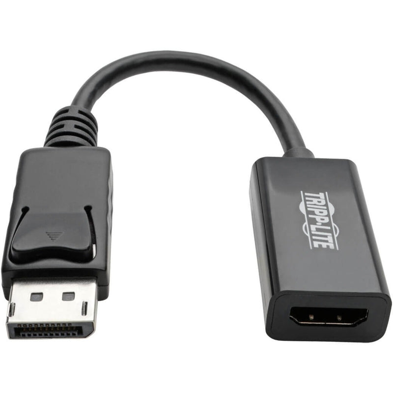 Side view of DisplayPort to HDMI adapter showing build quality