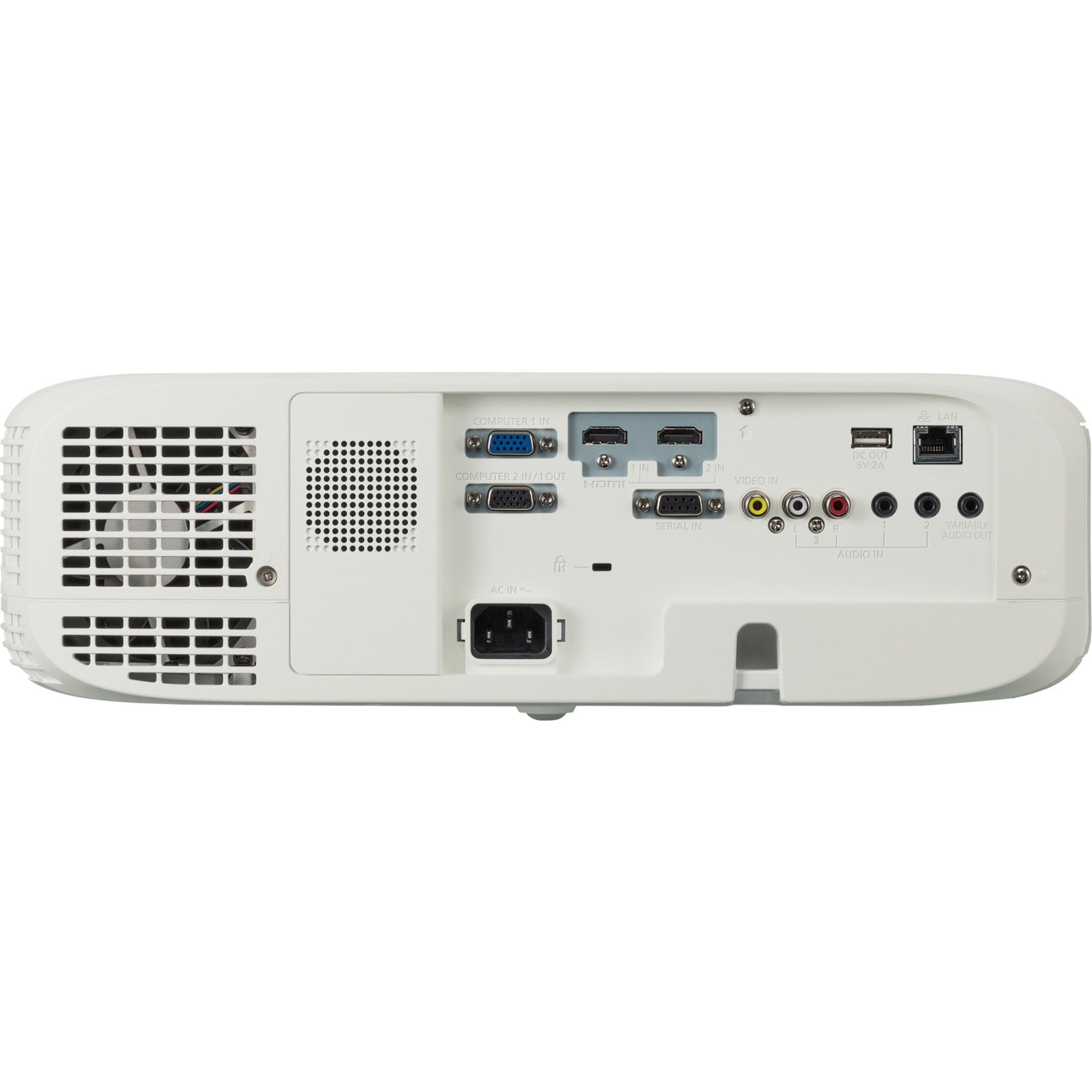 Panasonic PT-VX610U PT-VX610 LCD Projector, XGA, 5500 lm, 4:3 Aspect Ratio