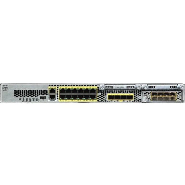 Cisco FPR2130-ASA-K9 Firepower FPR-2130 Network Security/Firewall Appliance, 1.25 GB/s Firewall Throughput, 128 MB/s VPN Throughput