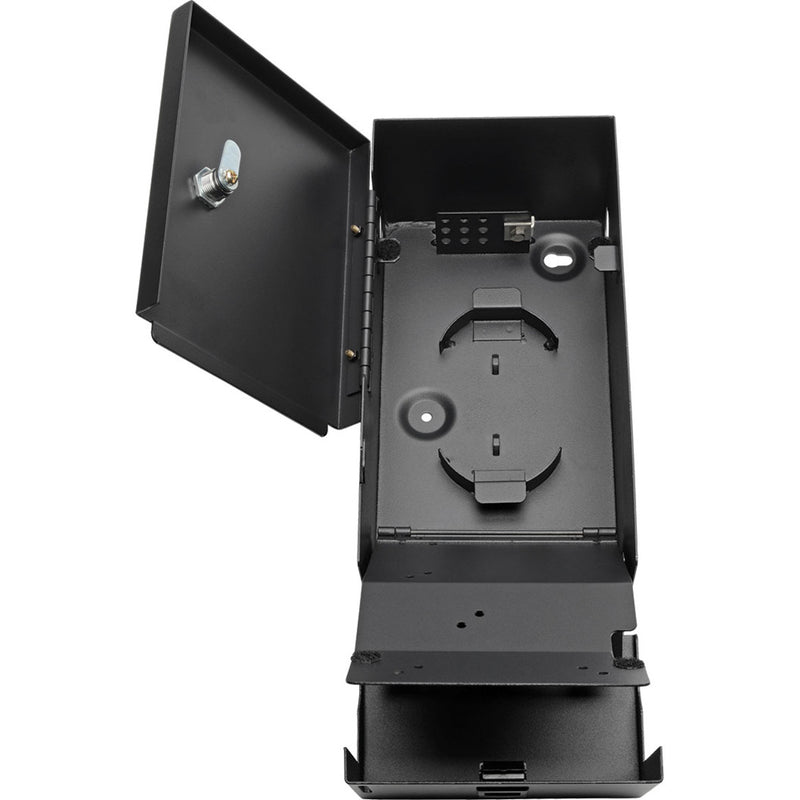 Internal view showing panel mounting locations and flexibility